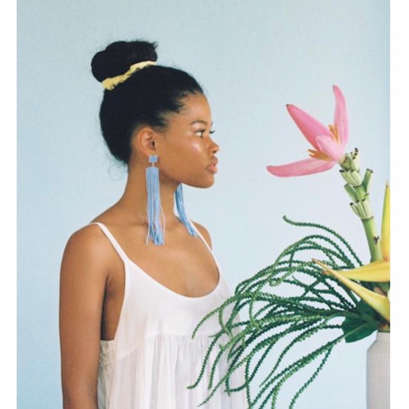 Casa Clara NWT Sutton Tahoe Blue Earrings - Picture 3 of 6